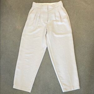Wilfred Cream Pleated Trousers